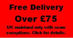 The following information is for orders placed for delivery within the United Kingdom mainland only with the exception of the following Scottish Highlands postcodes; G83, IV1 - IV28, IV33 - IV39, IV52 - IV54, IV63, KW1 - KW14, PA21 - PA33, PA34 - PA40, PH18 - PH26, PH30 - PH41, PH49 - PH50, PK1-PK99. For export orders including Northern Ireland and the Channel Islands and the afore mentioned Scottish Highlands postcodes please contact us on 0161 480 2388 during office hours or email sales@cooksonhardware.com 